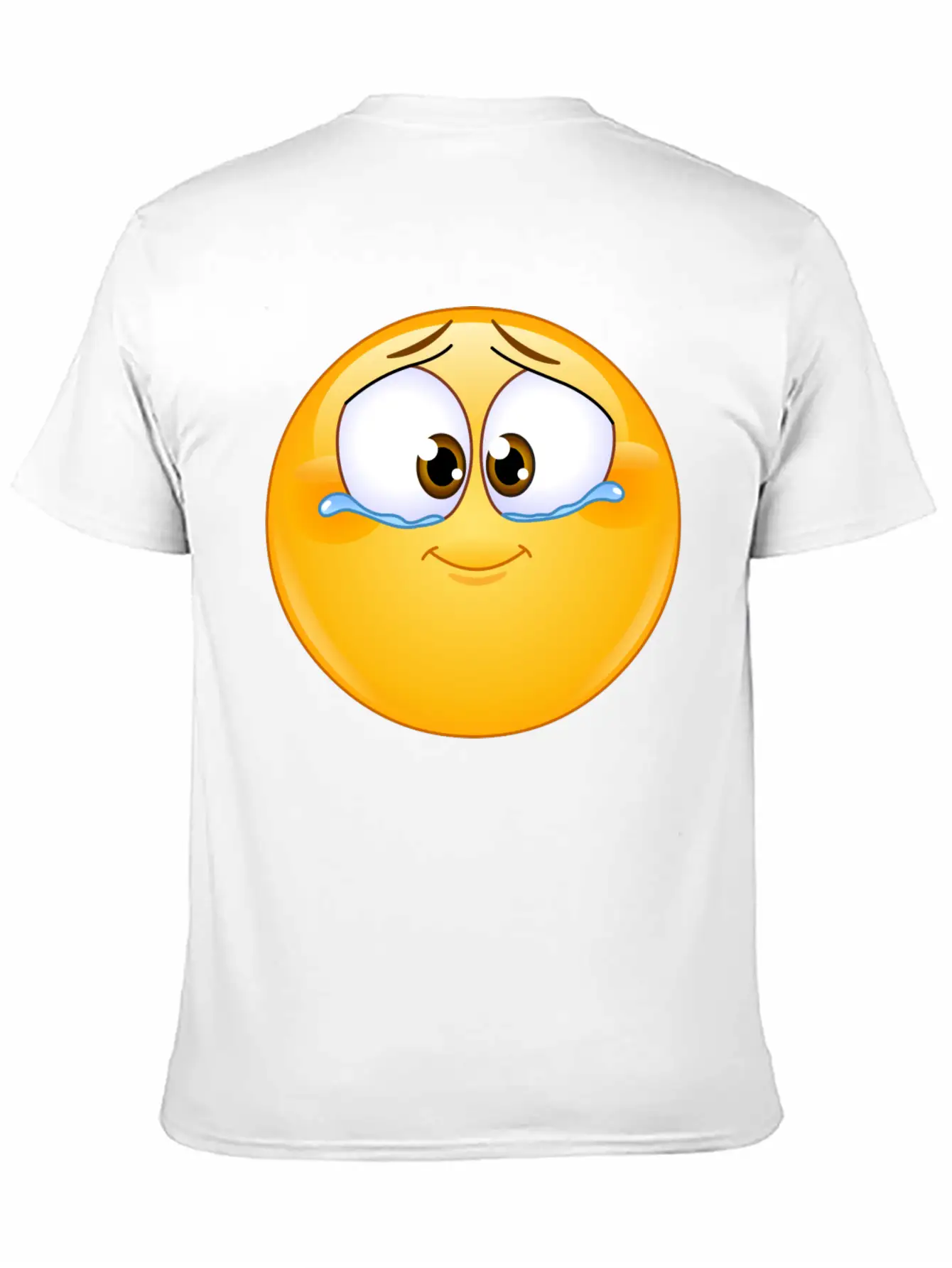 Emotional Tears Of Joy Unisex Short Sleeve Soft Cotton T-Shirt – Casual Everyday Wear