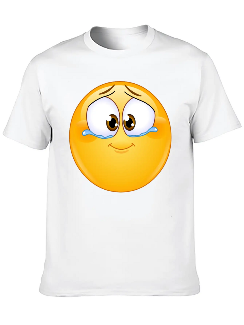 Emotional Tears Of Joy Unisex Short Sleeve Soft Cotton T-Shirt – Casual Everyday Wear