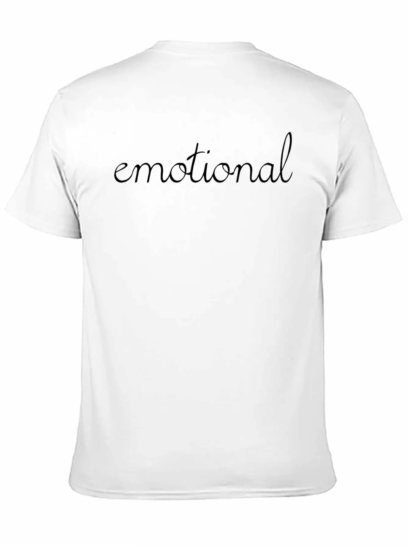 Emotional Unisex Casual T-Shirt – Clean Design For Daily Comfort