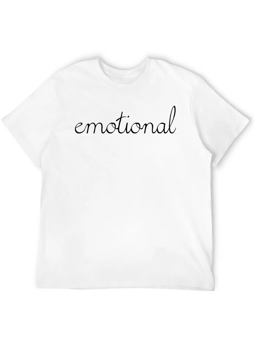 Emotional Unisex Casual T-Shirt – Clean Design For Daily Comfort