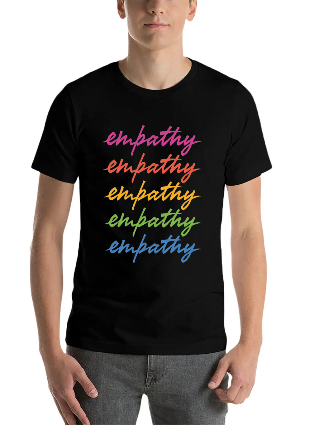 Empathy Essential Cotton Tee For Daily Outfits – Unisex Style
