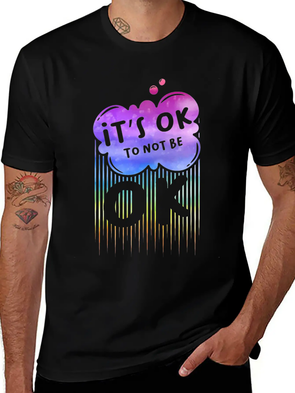 End The Stigma - Suicide Prevention Mental Cancer Essential Cotton Tee For Daily Outfits – Unisex Style