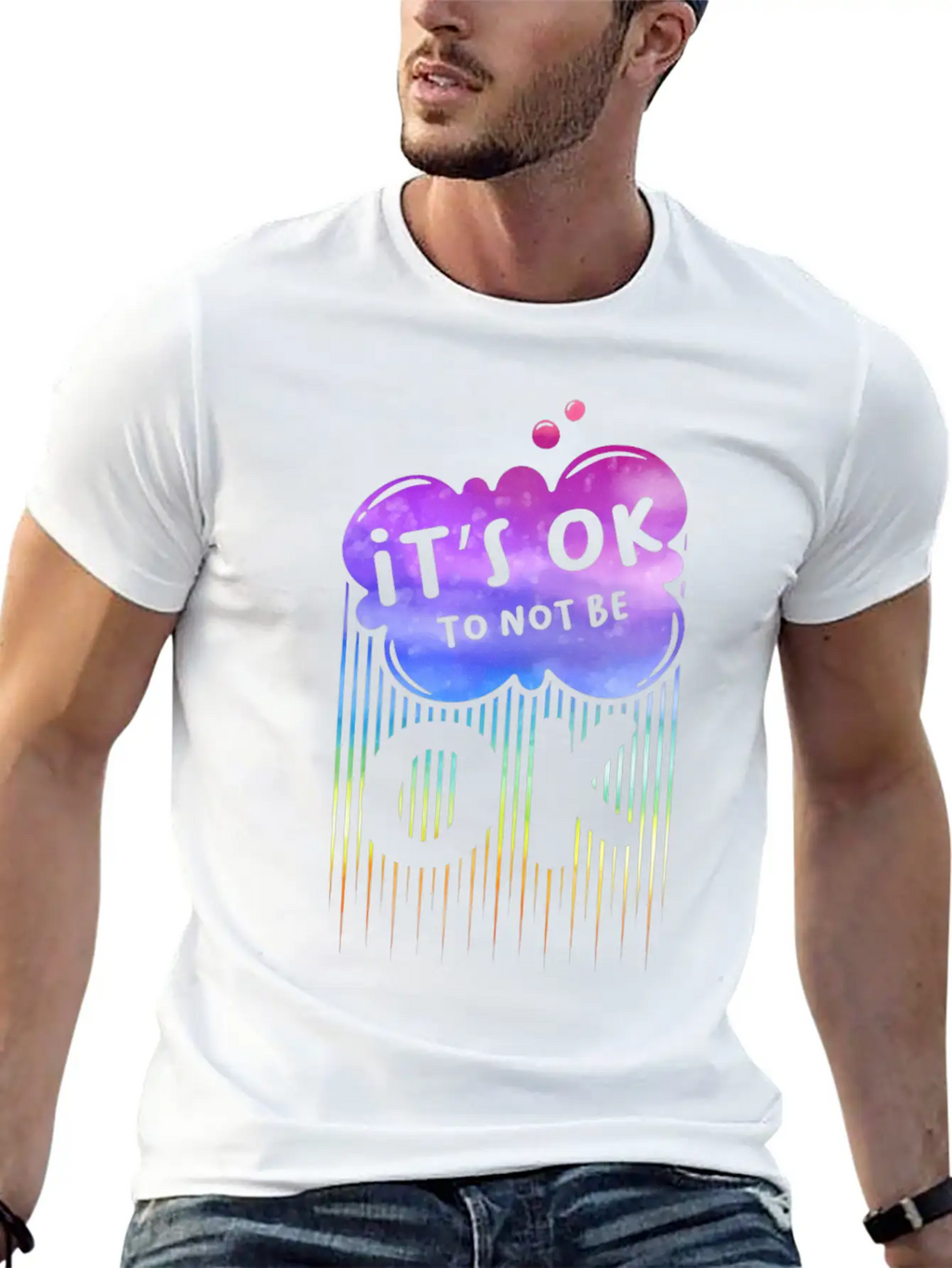 End The Stigma - Suicide Prevention Mental Cancer Essential Cotton Tee For Daily Outfits – Unisex Style