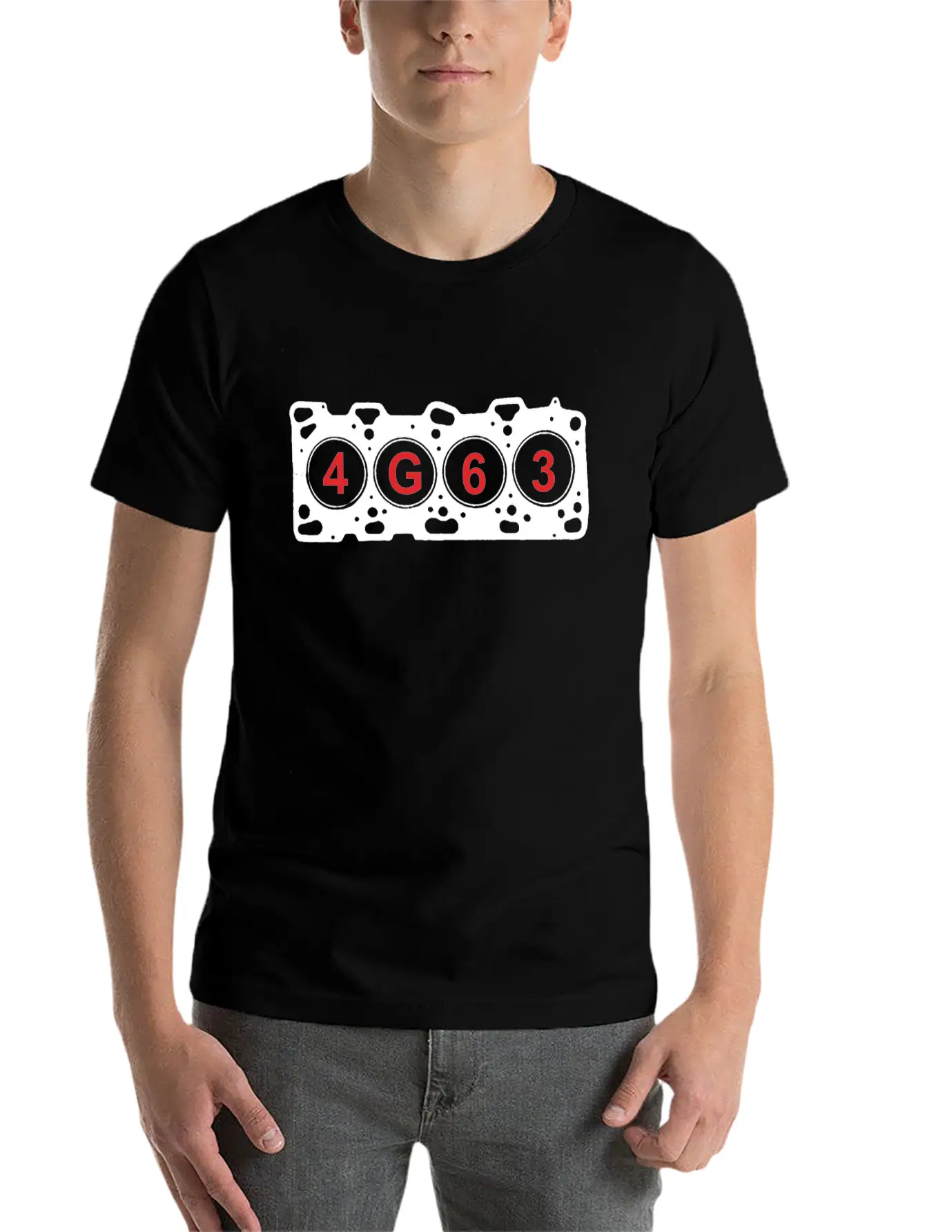 Engine Head Gasket Lancer Talon Evo VIII IV Eclips Classic Fit Graphic Tee For Daily Comfort – Unisex Cotton Shirt