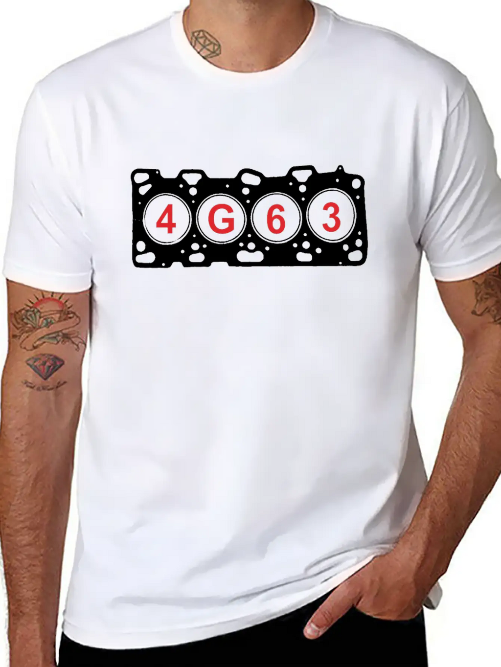 Engine Head Gasket Lancer Talon Evo VIII IV Eclips Classic Fit Graphic Tee For Daily Comfort – Unisex Cotton Shirt