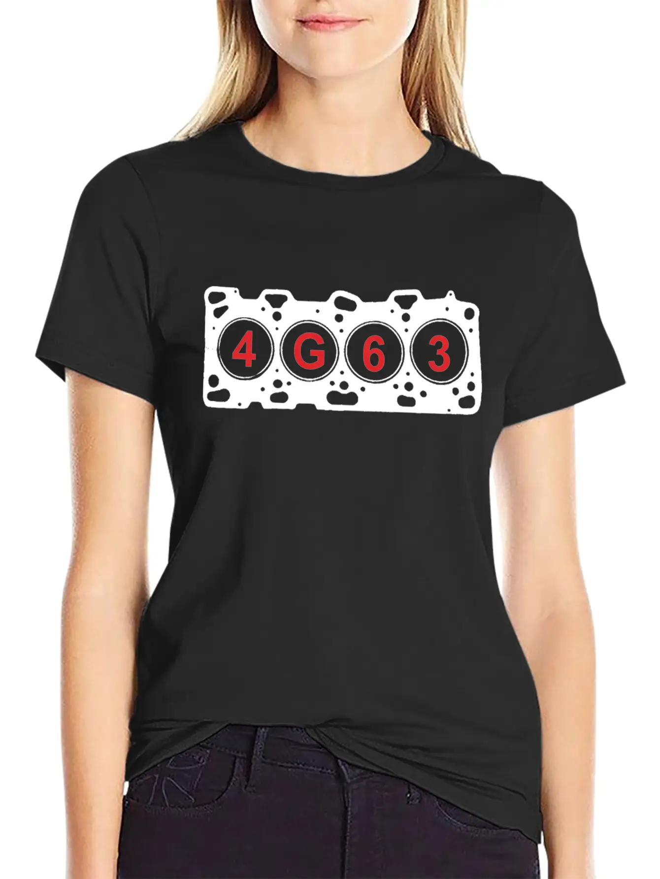 Engine Head Gasket Lancer Talon Evo VIII IV Eclips Classic Fit Graphic Tee For Daily Comfort – Unisex Cotton Shirt