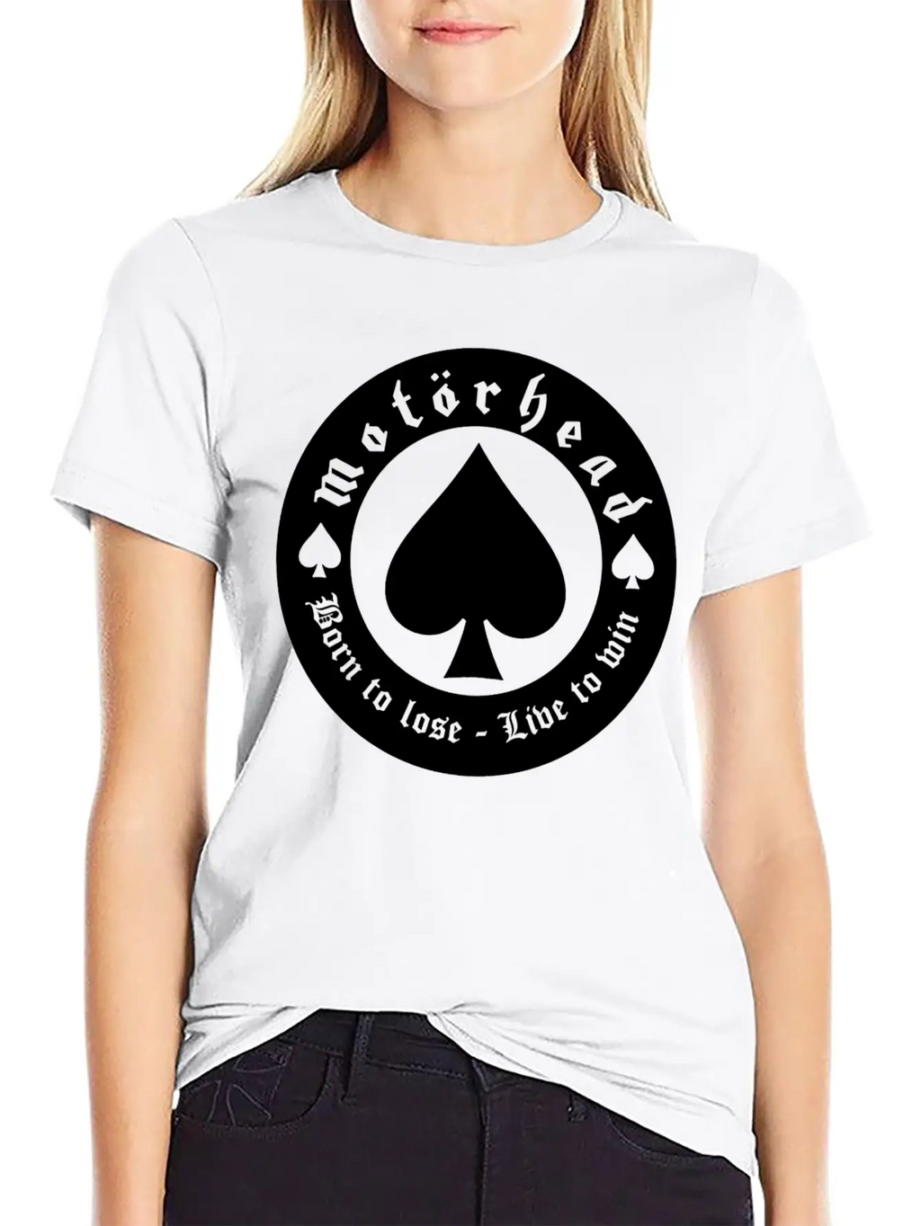 English Heavy Metal Breathable Soft Cotton T-Shirt – Timeless Casual Look
