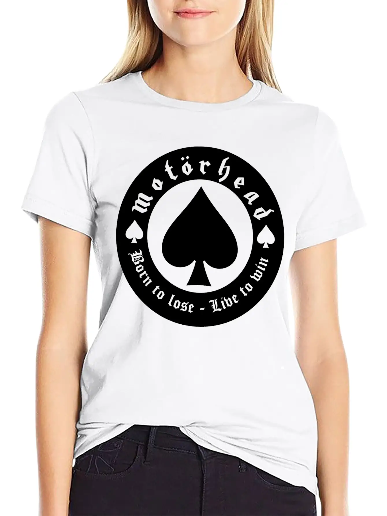 English Heavy Metal Breathable Soft Cotton T-Shirt – Timeless Casual Look