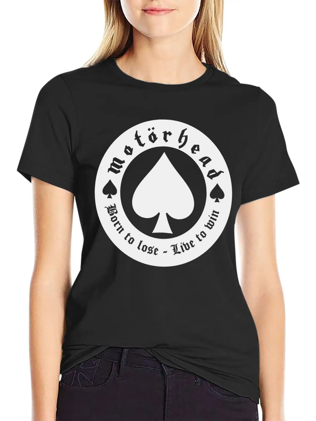 English Heavy Metal Breathable Soft Cotton T-Shirt – Timeless Casual Look