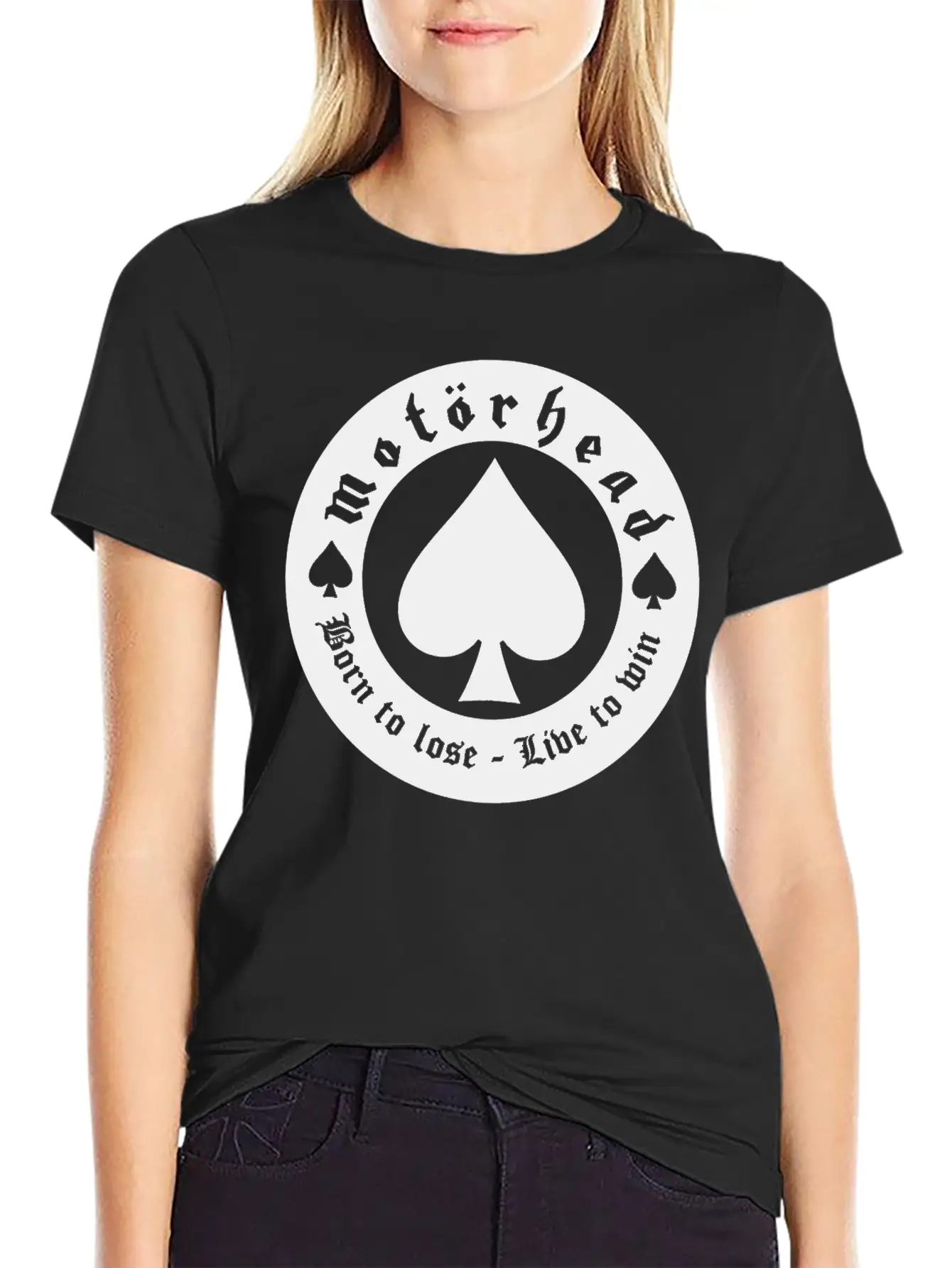 English Heavy Metal Breathable Soft Cotton T-Shirt – Timeless Casual Look