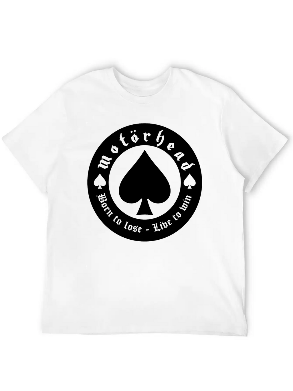 English Heavy Metal Breathable Soft Cotton T-Shirt – Timeless Casual Look