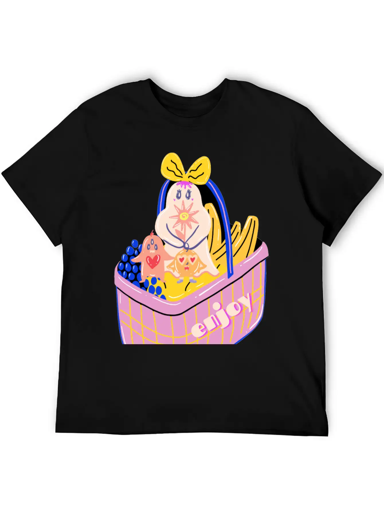 Enjoy Day Unisex Casual T-Shirt – Clean Design For Daily Comfort