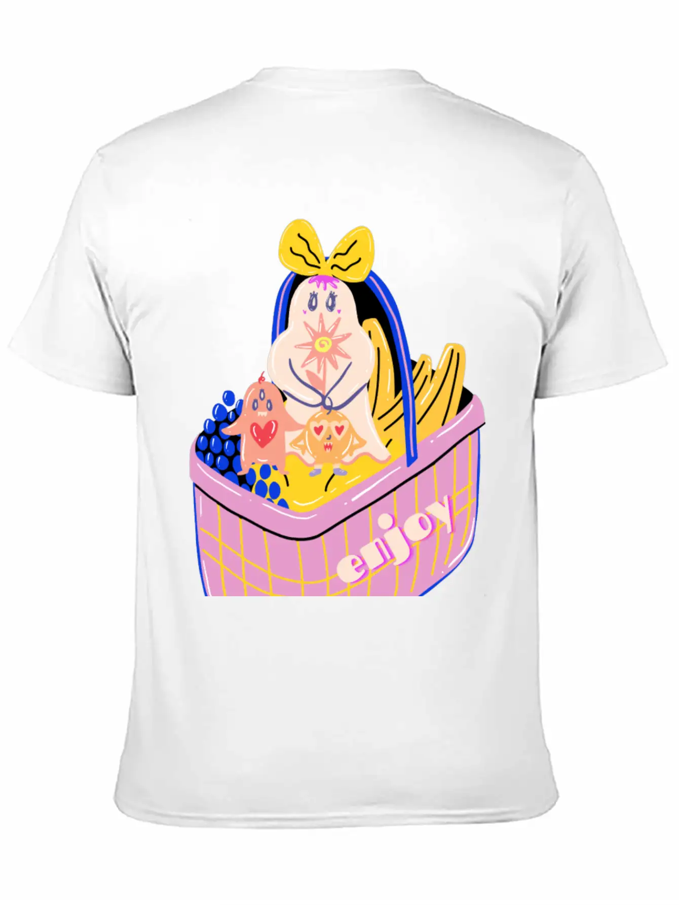 Enjoy Day Unisex Casual T-Shirt – Clean Design For Daily Comfort