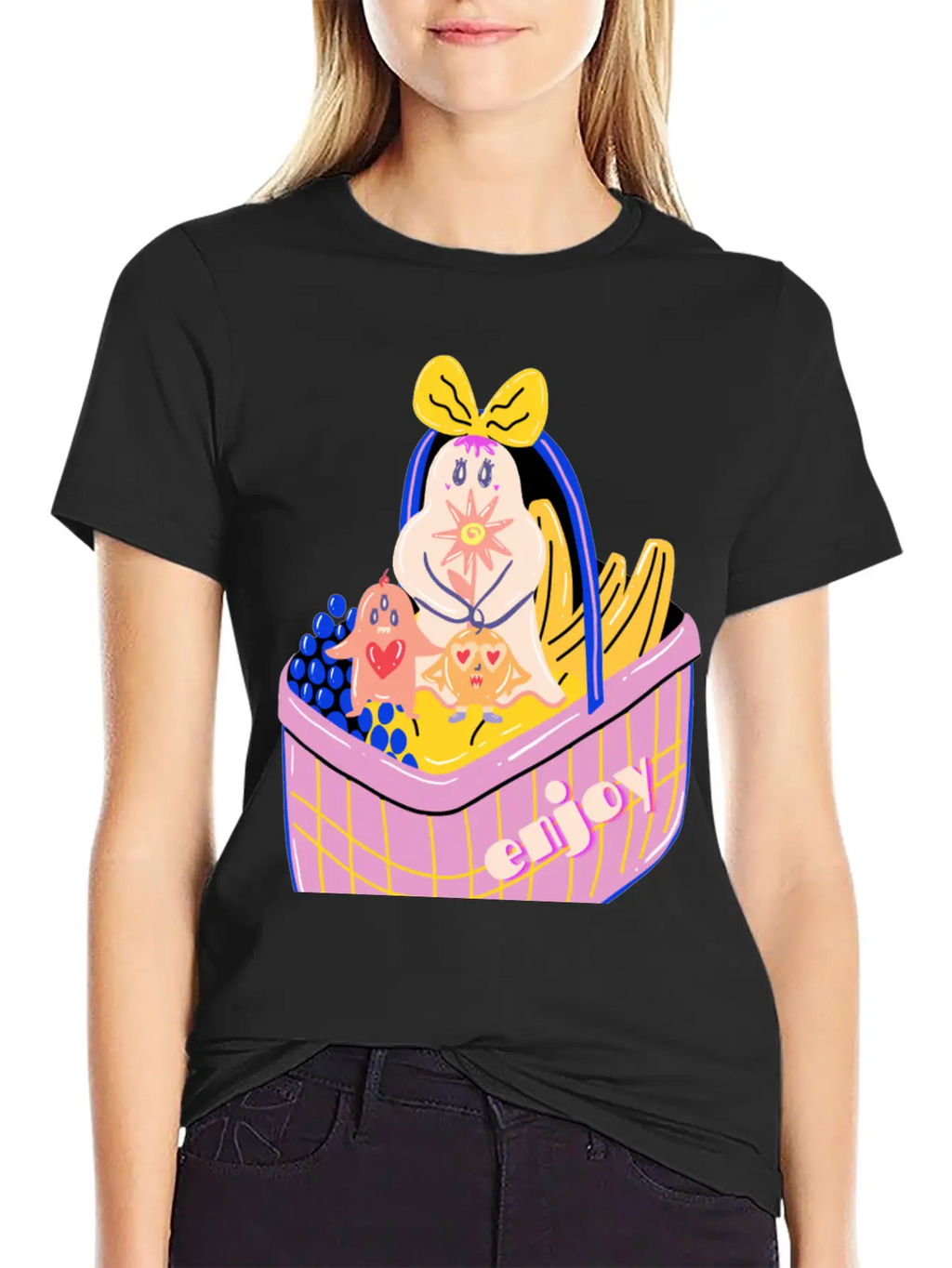 Enjoy Day Unisex Casual T-Shirt – Clean Design For Daily Comfort
