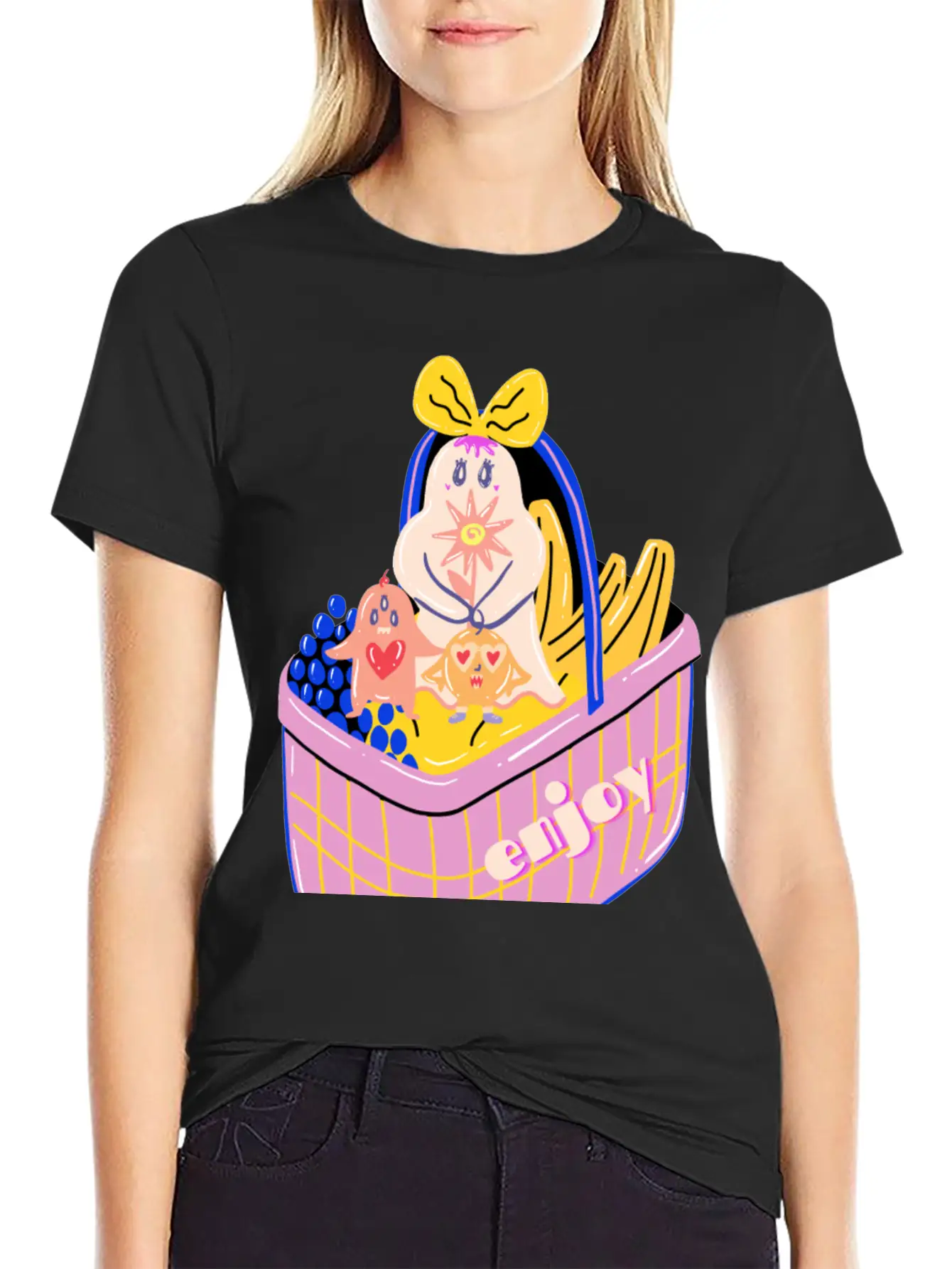 Enjoy Day Unisex Casual T-Shirt – Clean Design For Daily Comfort