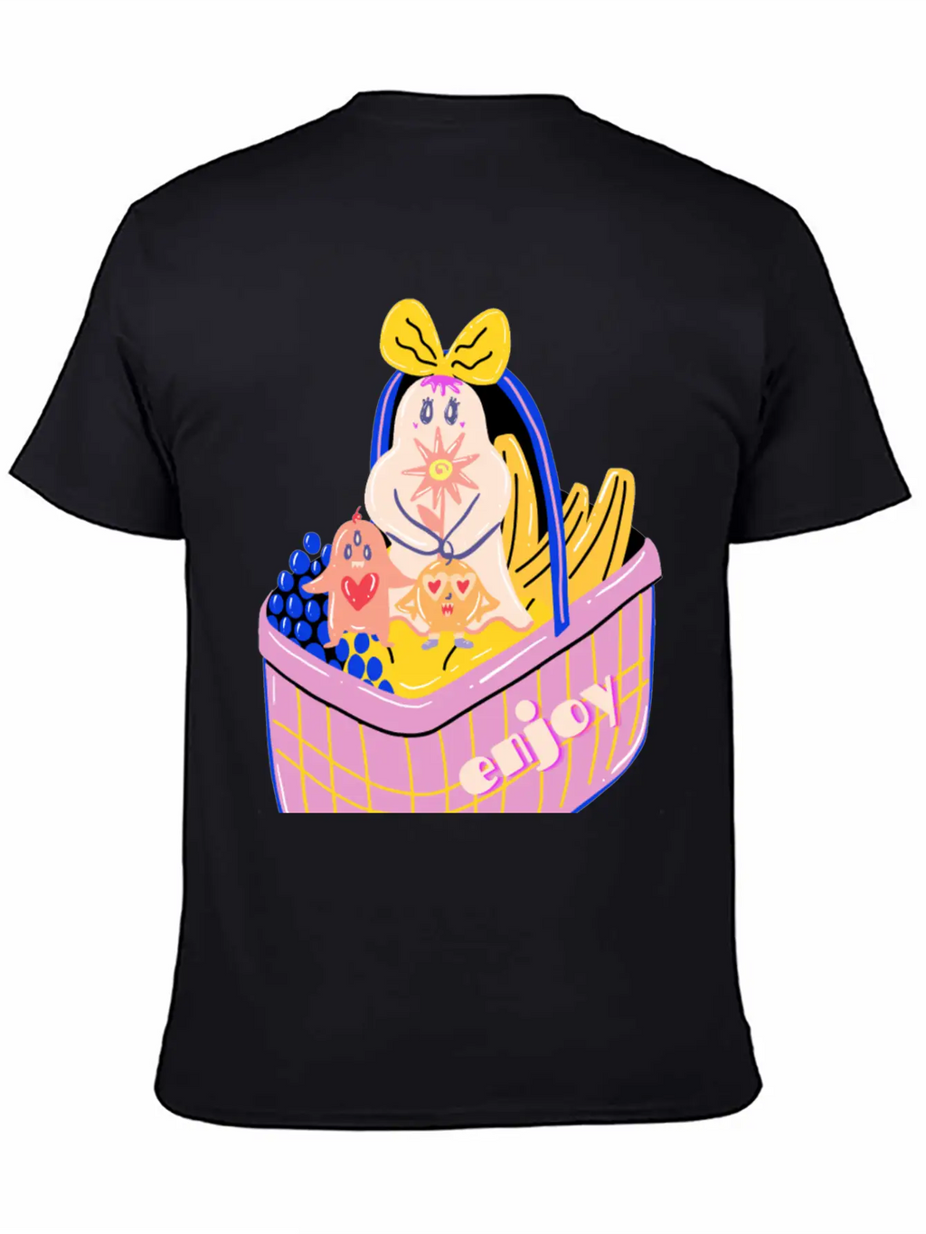 Enjoy Day Unisex Casual T-Shirt – Clean Design For Daily Comfort