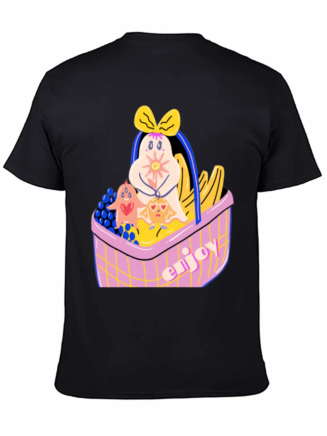 Enjoy Day Unisex Casual T-Shirt – Clean Design For Daily Comfort