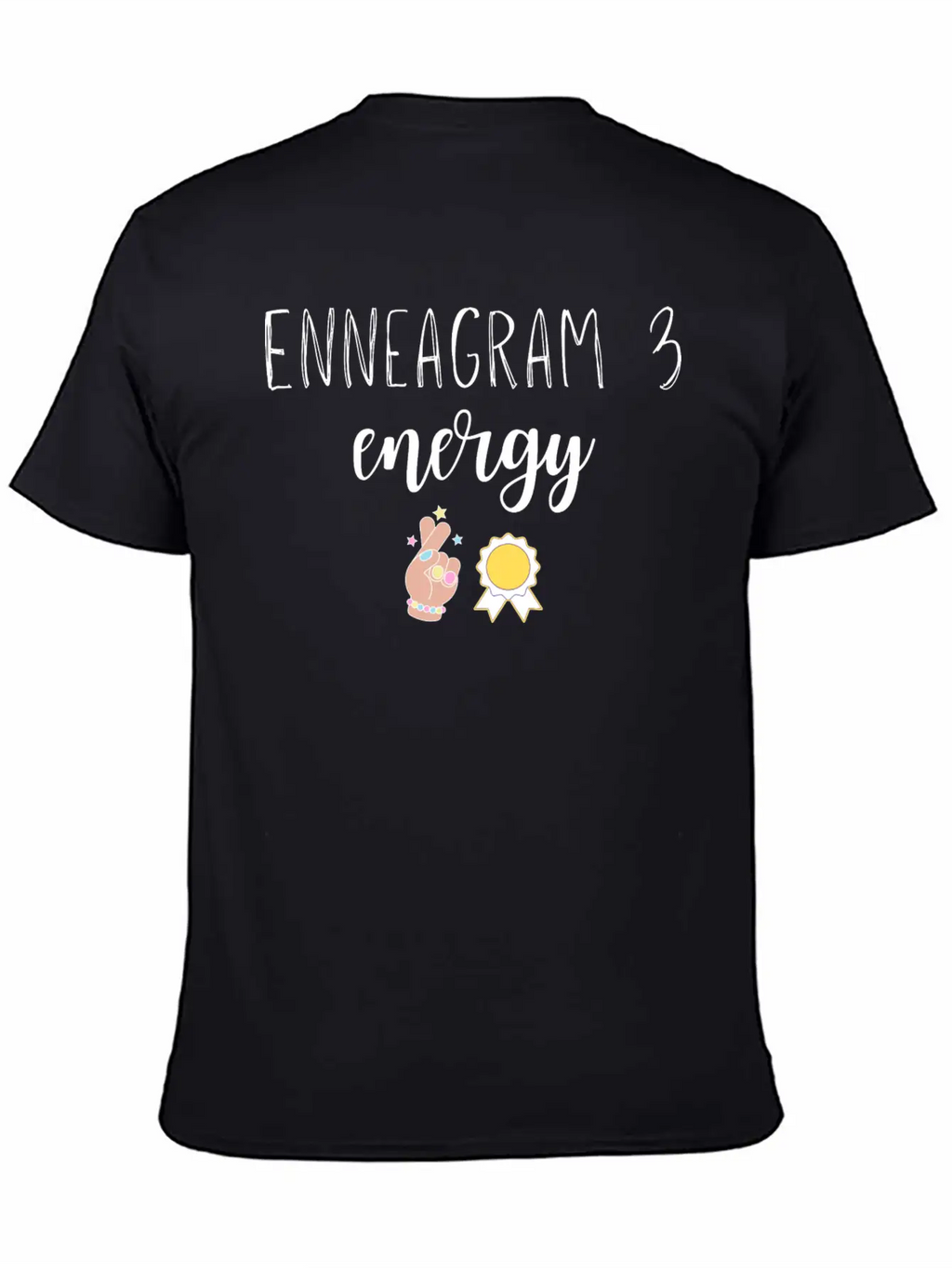 Enneagram Type 3 Three The Achiever Unisex Casual T-Shirt – Clean Design For Daily Comfort