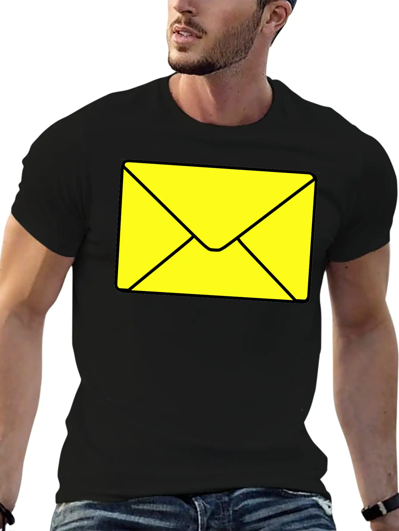 Envelope Casual Graphic T-Shirt – Simple And Comfortable Daily Wear
