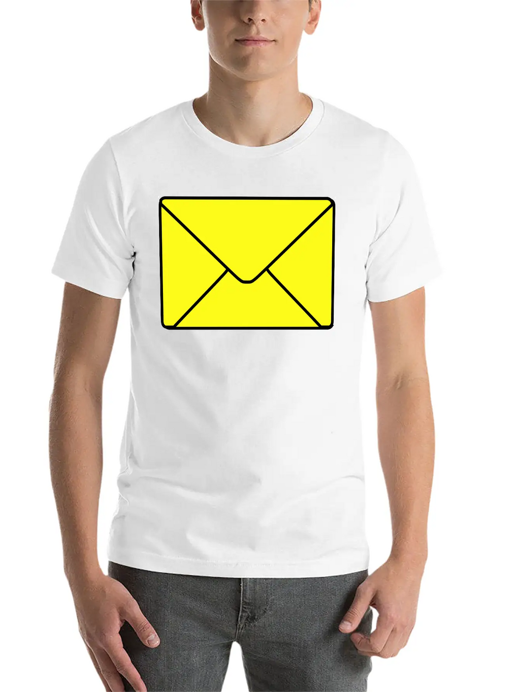 Envelope Casual Graphic T-Shirt – Simple And Comfortable Daily Wear