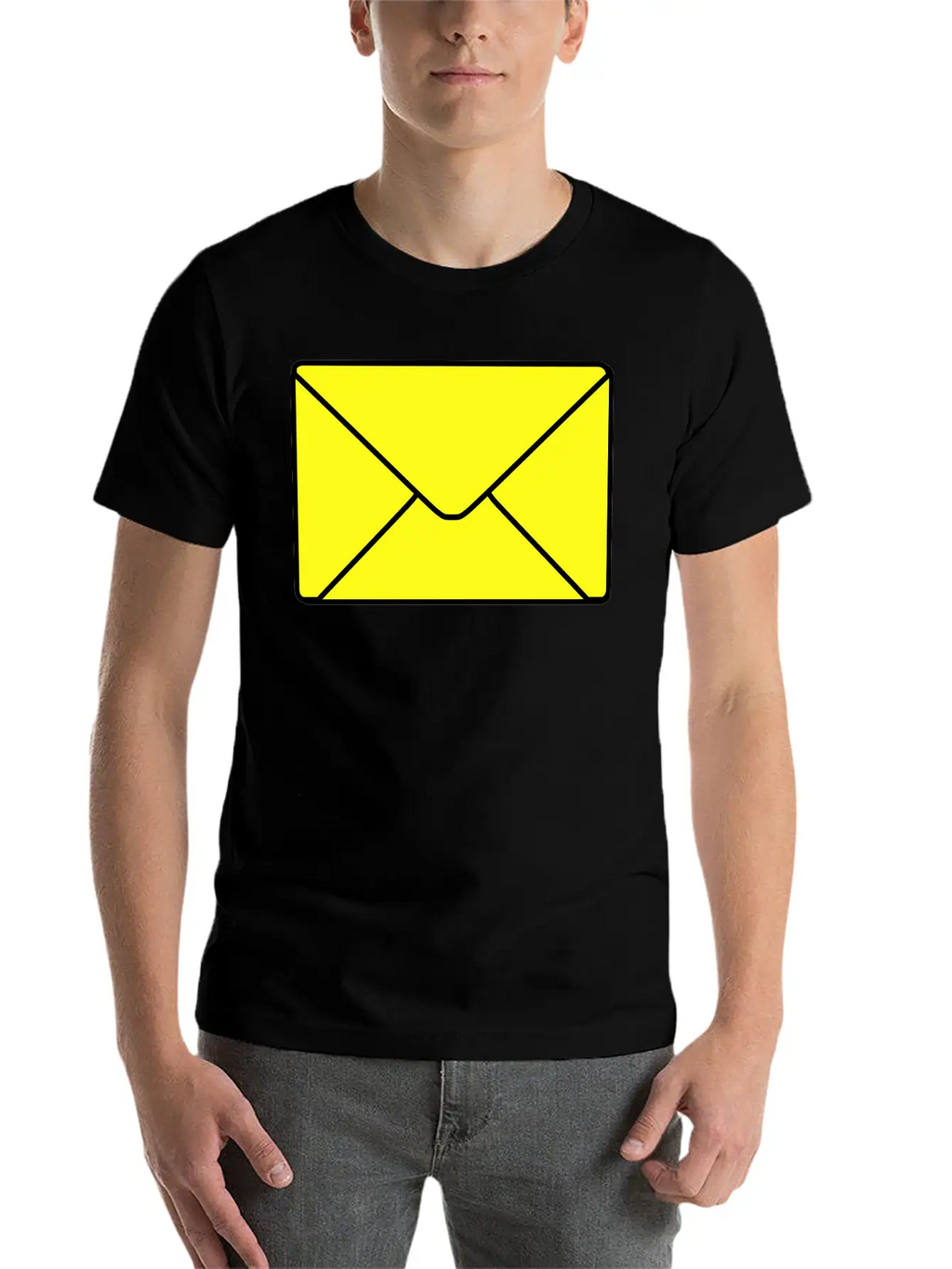 Envelope Casual Graphic T-Shirt – Simple And Comfortable Daily Wear