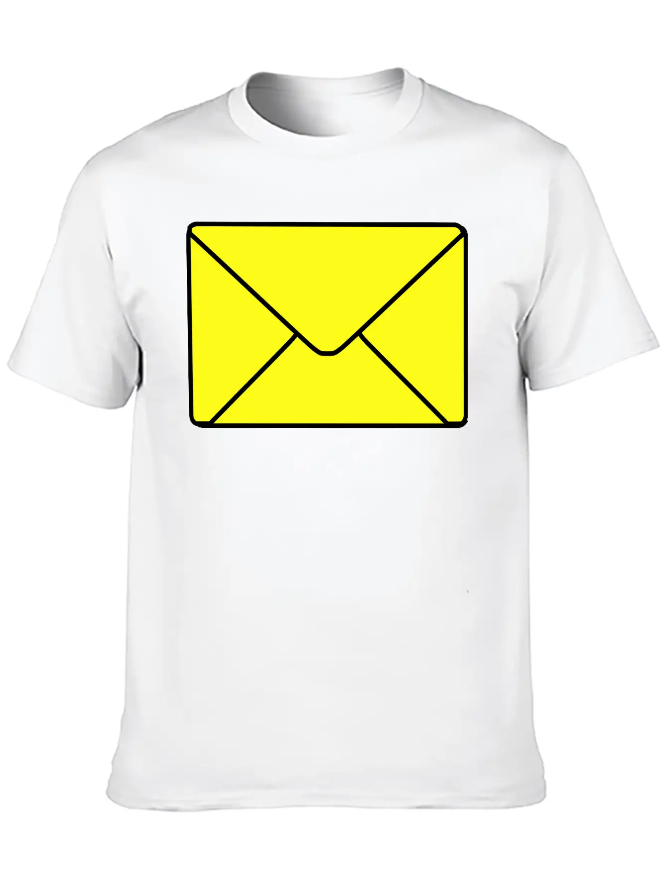 Envelope Casual Graphic T-Shirt – Simple And Comfortable Daily Wear