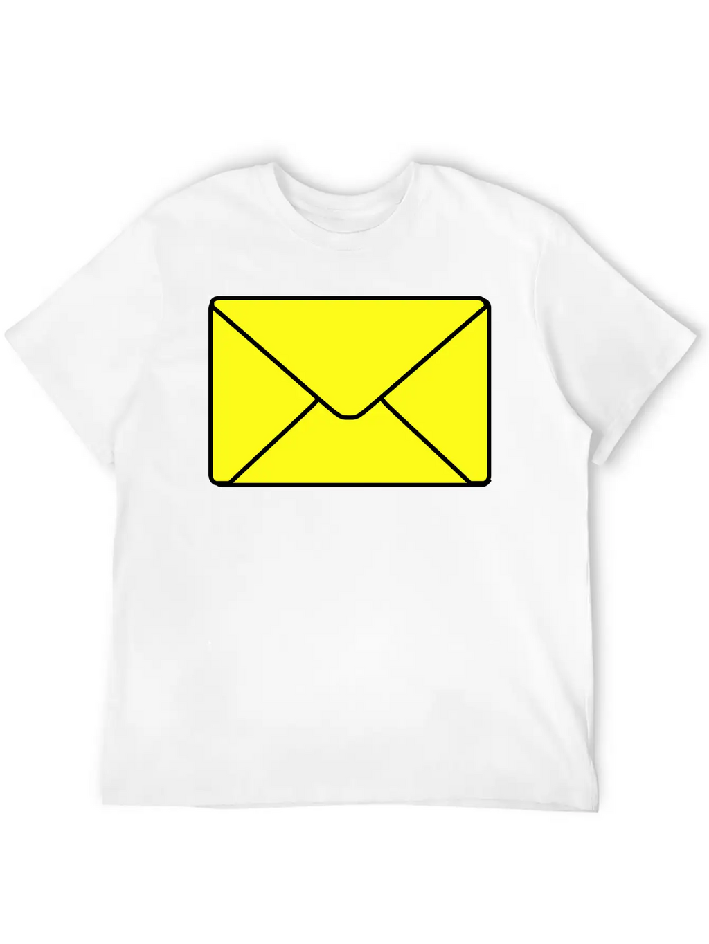 Envelope Casual Graphic T-Shirt – Simple And Comfortable Daily Wear