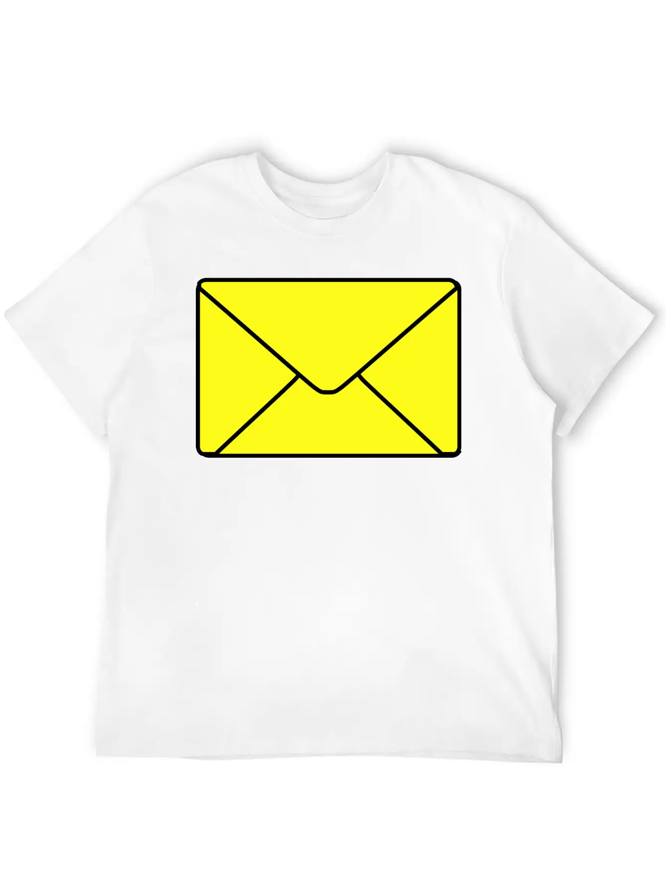 Envelope Casual Graphic T-Shirt – Simple And Comfortable Daily Wear