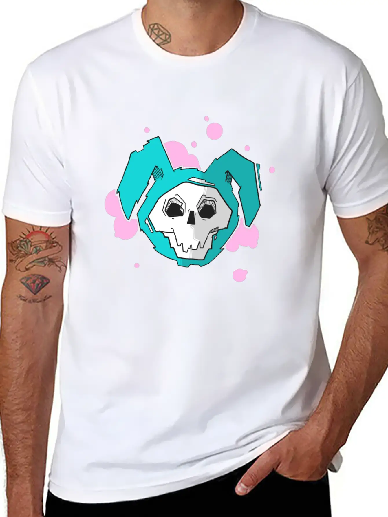 Envy Bunny Breathable Soft Cotton T-Shirt – Timeless Casual Look