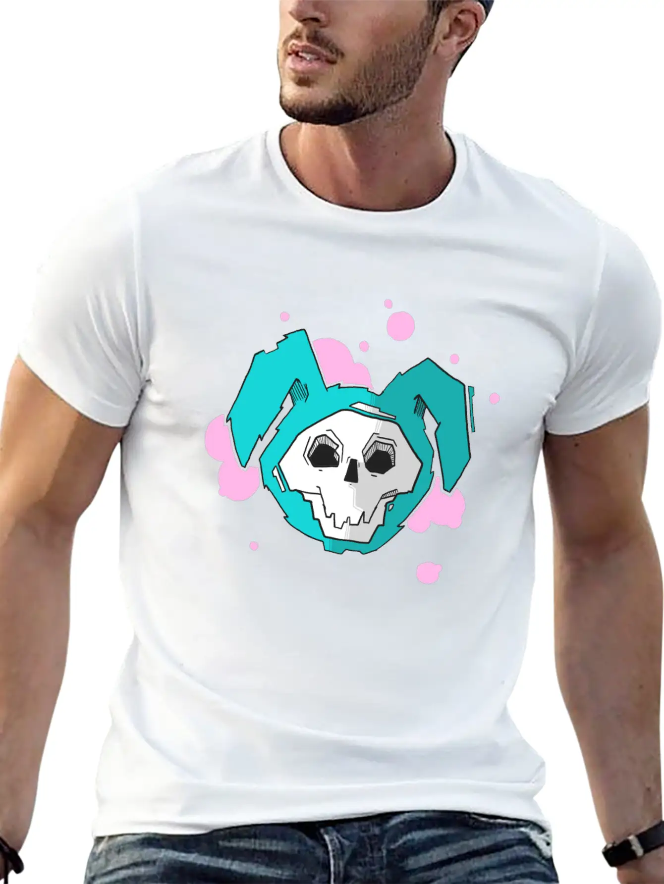 Envy Bunny Breathable Soft Cotton T-Shirt – Timeless Casual Look