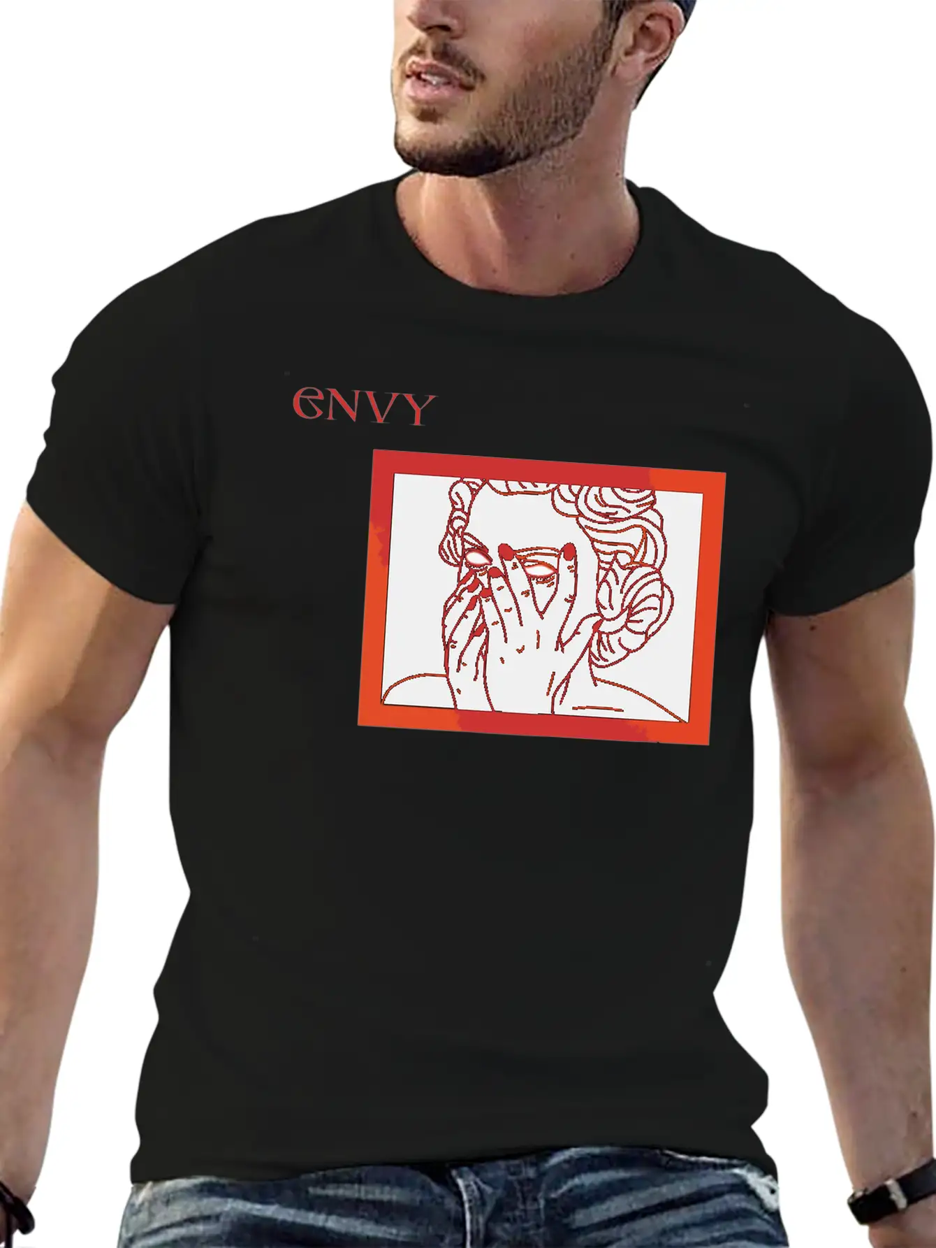 Envy Seven Deadly Sins Stylish Everyday T-Shirt – Unisex Basic Cotton Tee