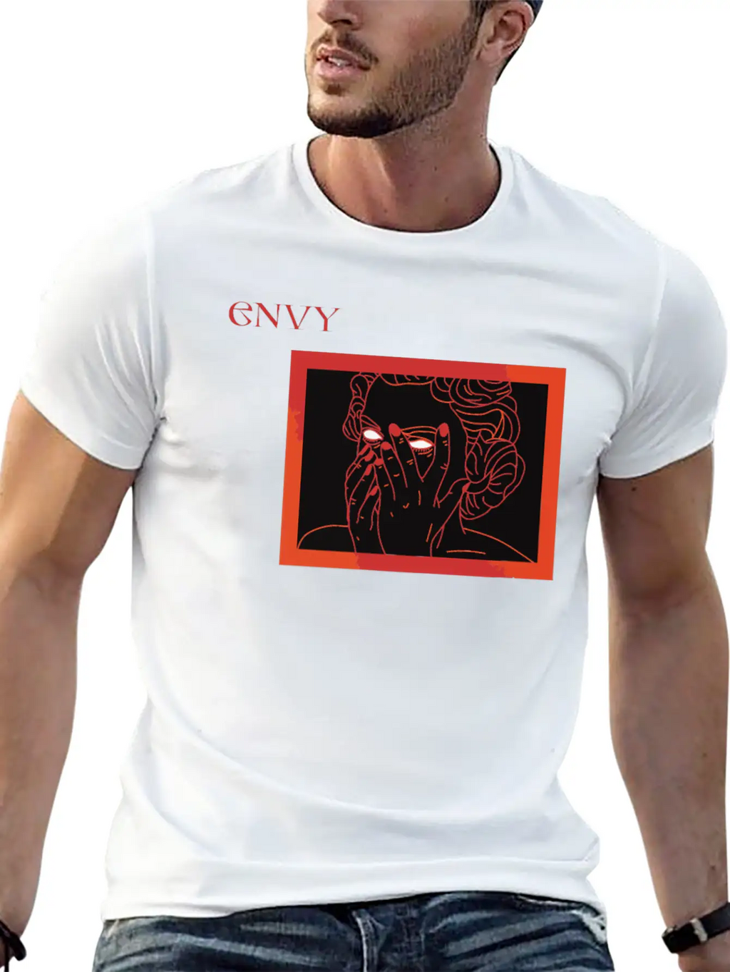 Envy Seven Deadly Sins Stylish Everyday T-Shirt – Unisex Basic Cotton Tee