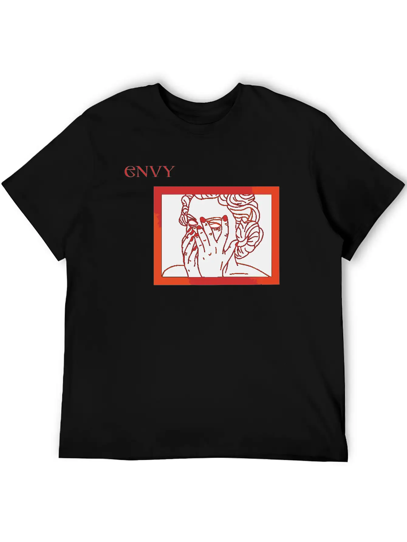 Envy Seven Deadly Sins Stylish Everyday T-Shirt – Unisex Basic Cotton Tee