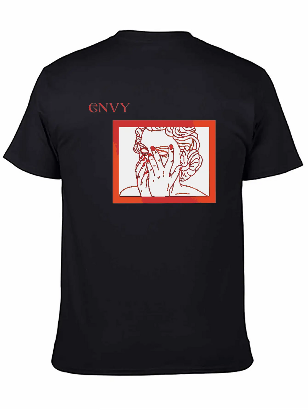 Envy Seven Deadly Sins Stylish Everyday T-Shirt – Unisex Basic Cotton Tee