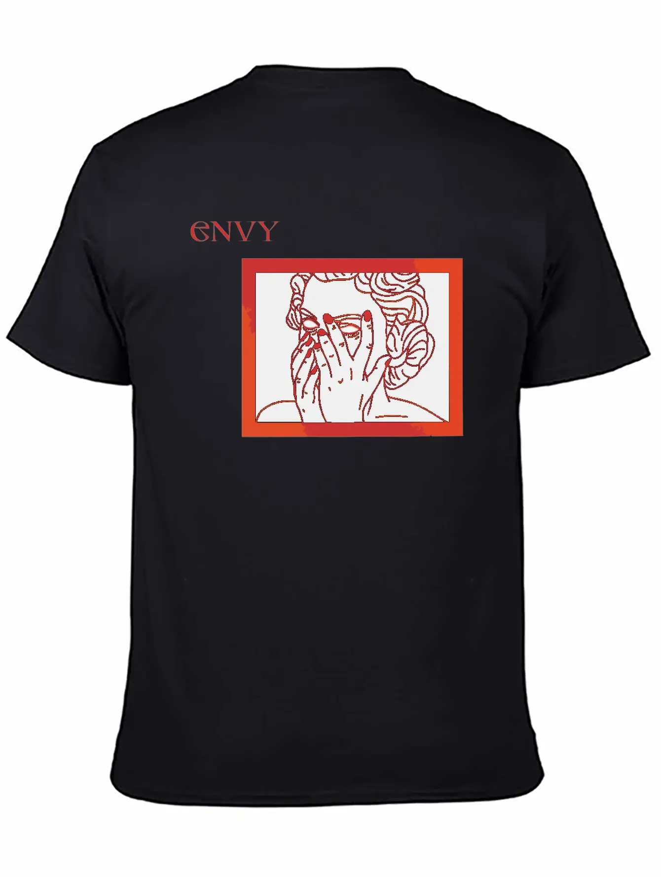 Envy Seven Deadly Sins Stylish Everyday T-Shirt – Unisex Basic Cotton Tee