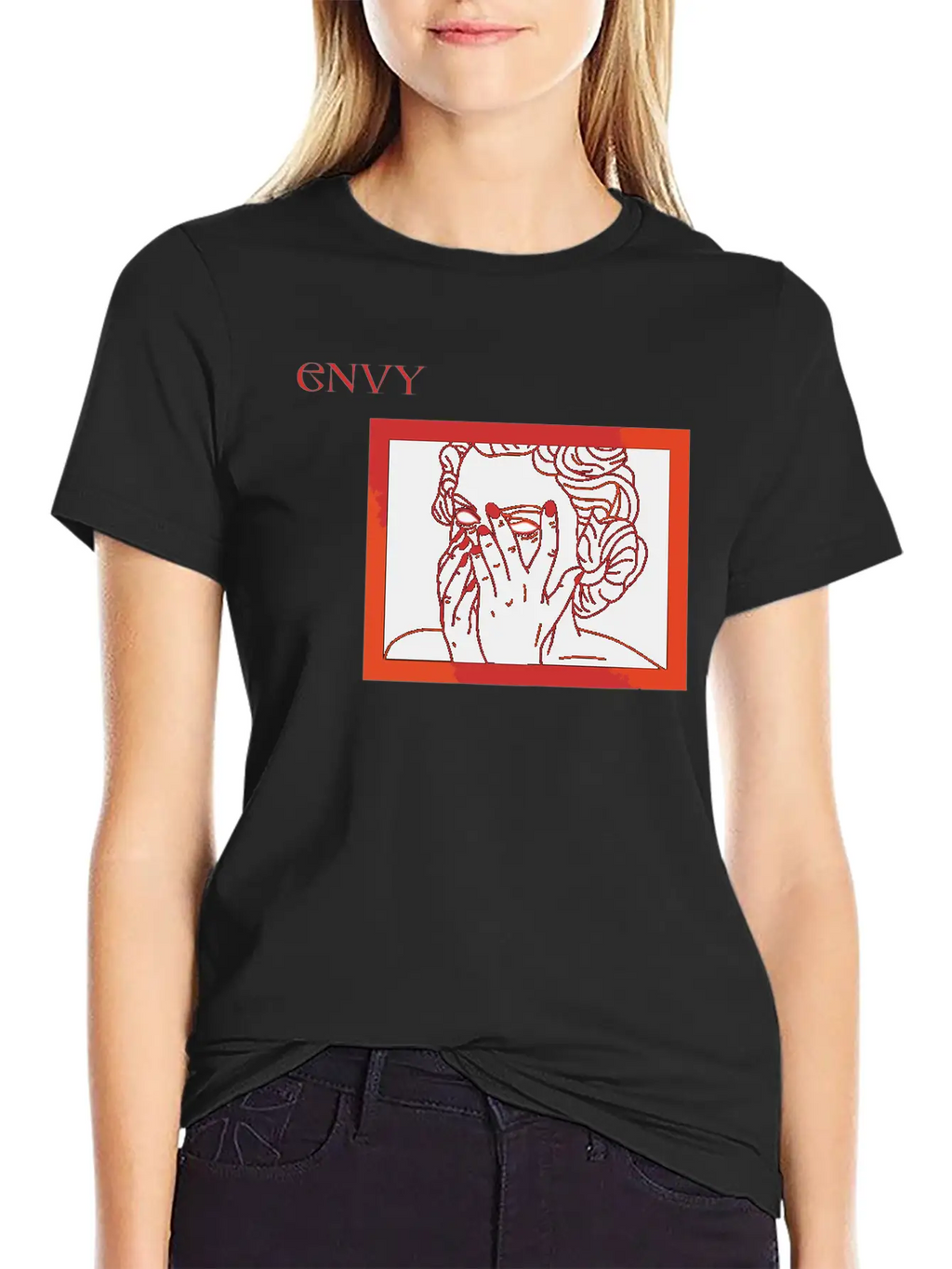 Envy Seven Deadly Sins Stylish Everyday T-Shirt – Unisex Basic Cotton Tee