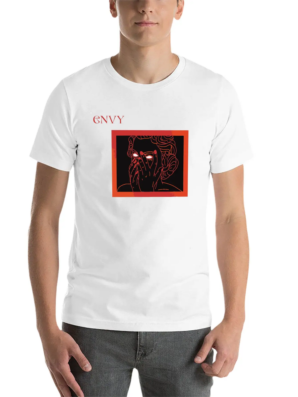 Envy Seven Deadly Sins Stylish Everyday T-Shirt – Unisex Basic Cotton Tee