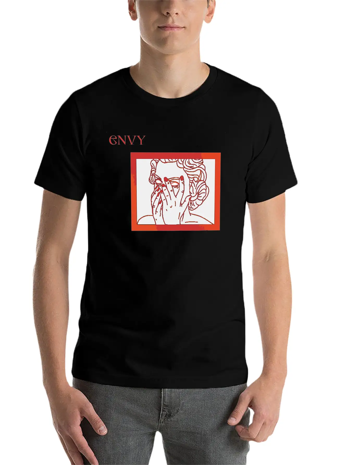 Envy Seven Deadly Sins Stylish Everyday T-Shirt – Unisex Basic Cotton Tee