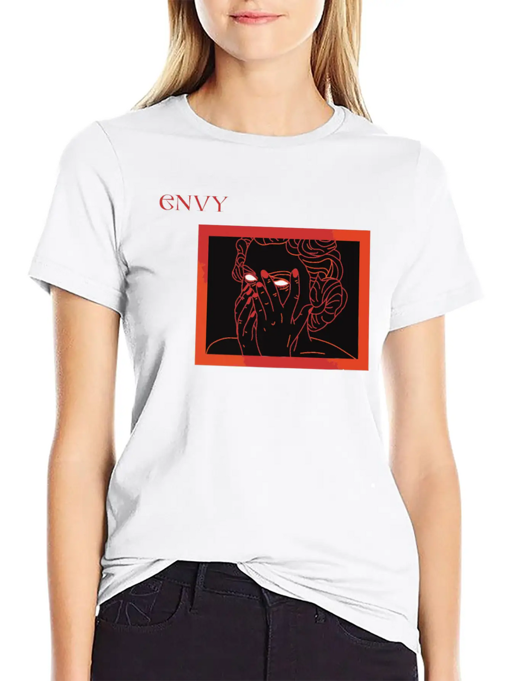 Envy Seven Deadly Sins Stylish Everyday T-Shirt – Unisex Basic Cotton Tee