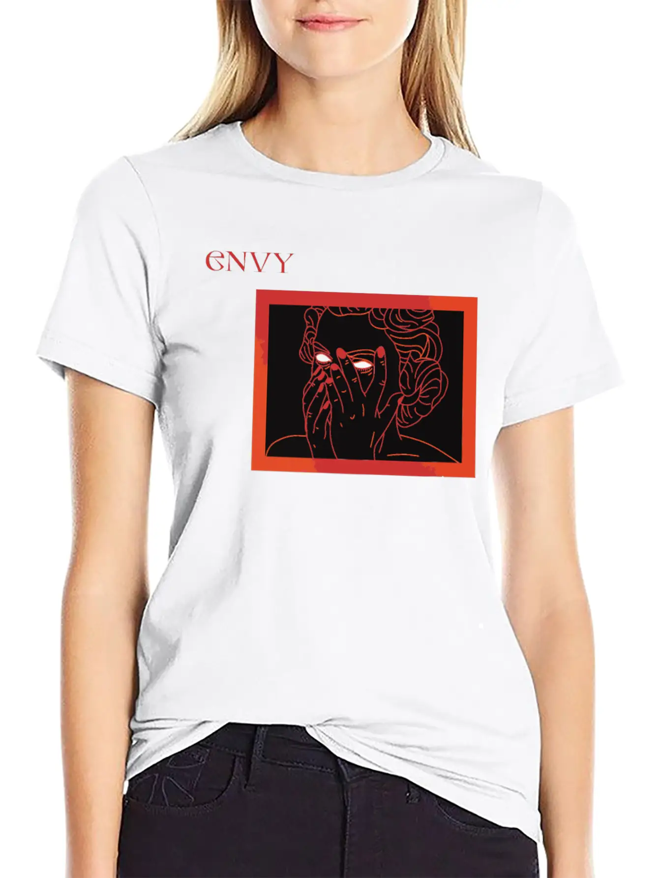 Envy Seven Deadly Sins Stylish Everyday T-Shirt – Unisex Basic Cotton Tee