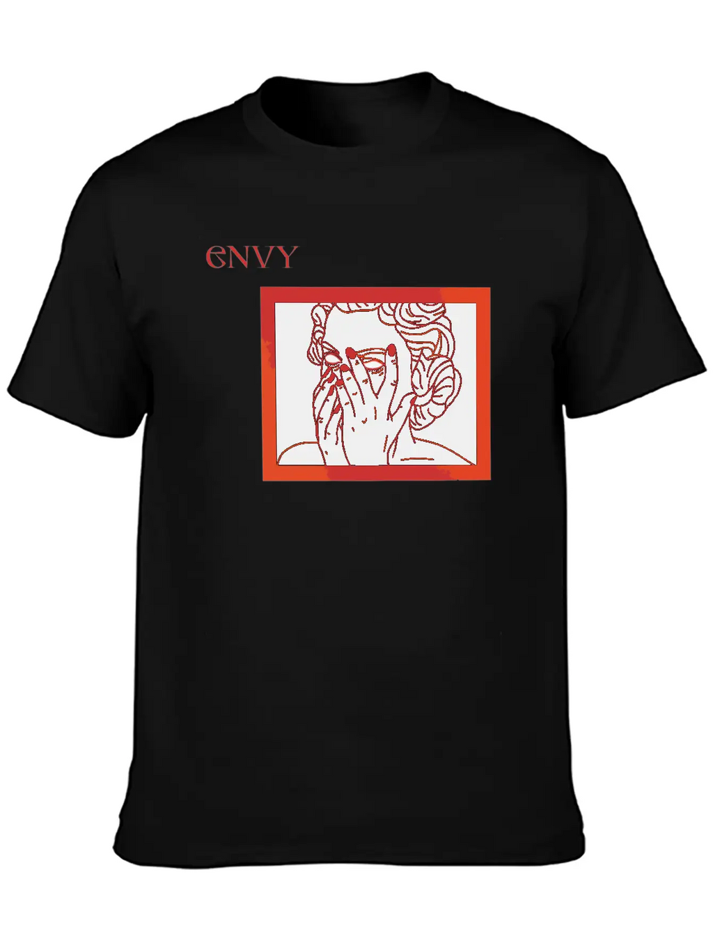 Envy Seven Deadly Sins Stylish Everyday T-Shirt – Unisex Basic Cotton Tee