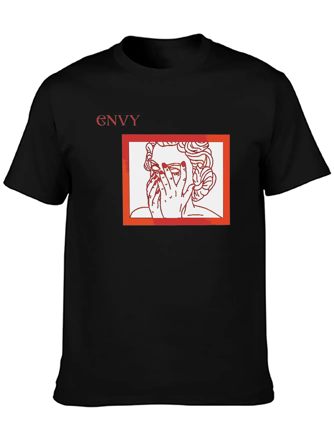 Envy Seven Deadly Sins Stylish Everyday T-Shirt – Unisex Basic Cotton Tee