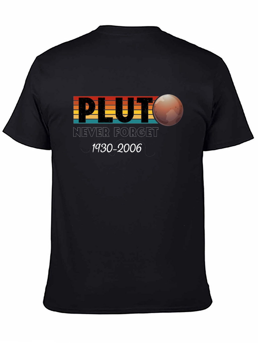 Pluto Never Forget Retro T-Shirt