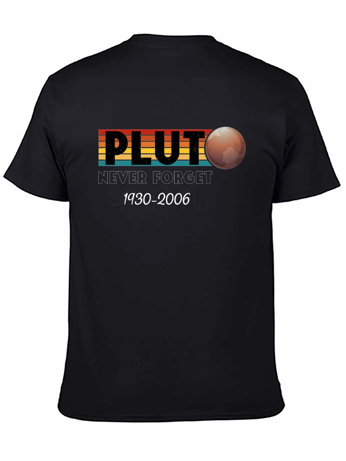 Pluto Never Forget Retro T-Shirt
