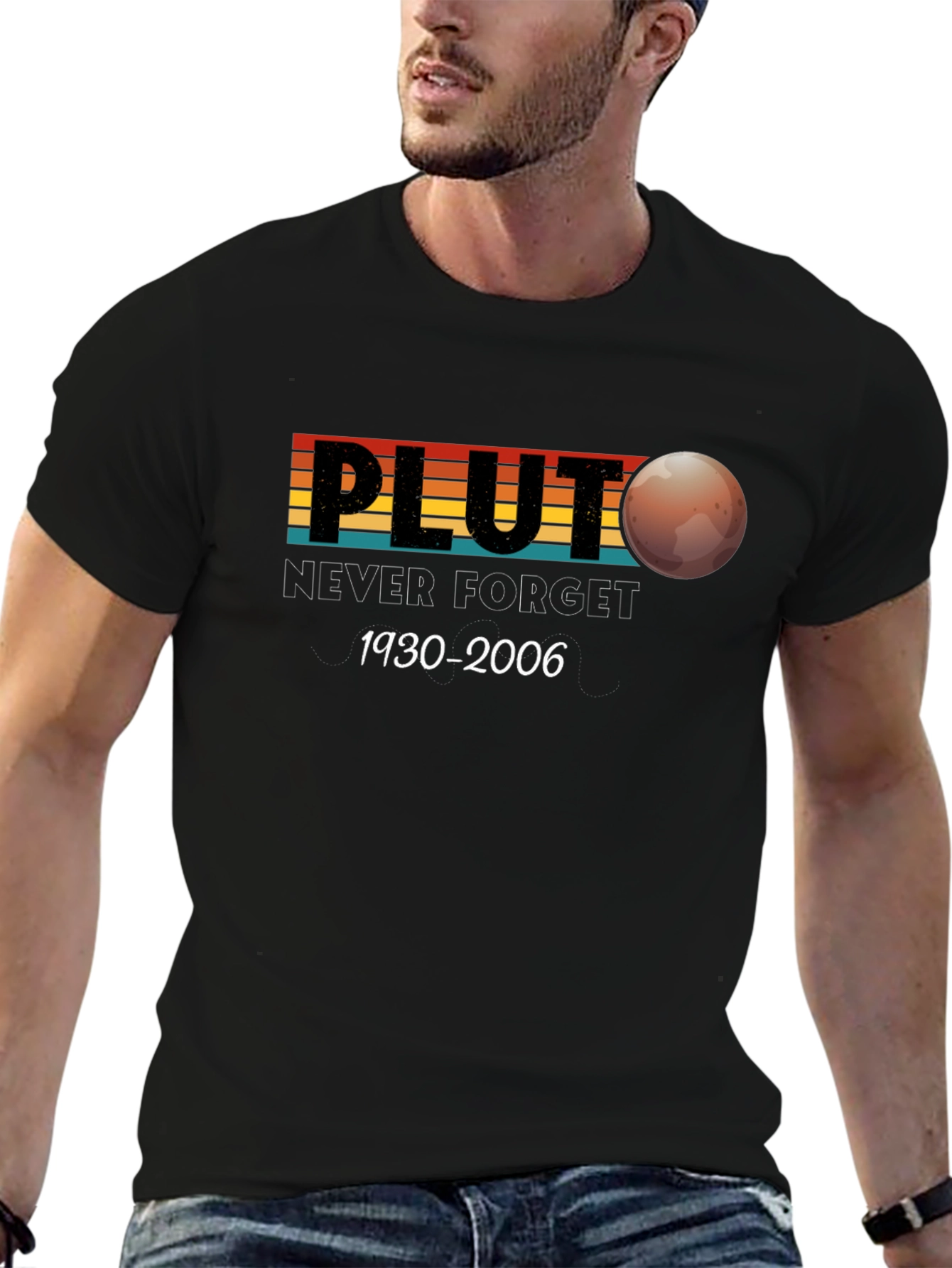 Pluto Never Forget Retro T-Shirt