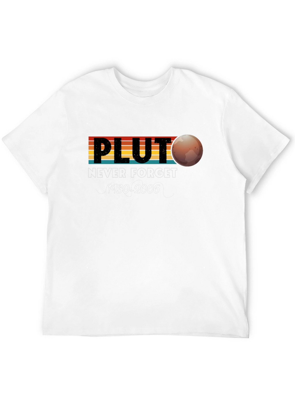 Pluto Never Forget Retro T-Shirt