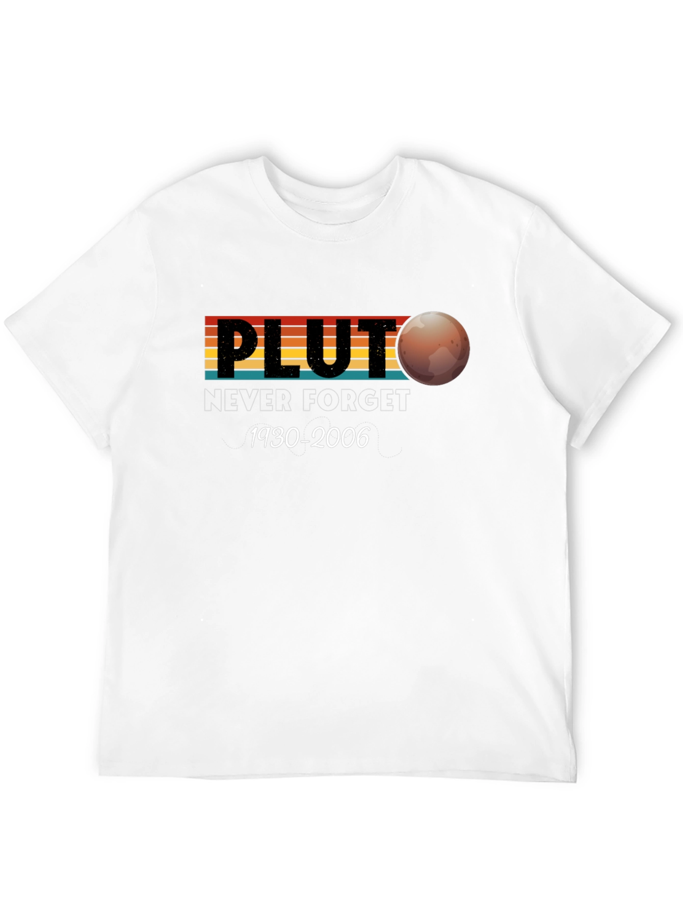 Pluto Never Forget Retro T-Shirt