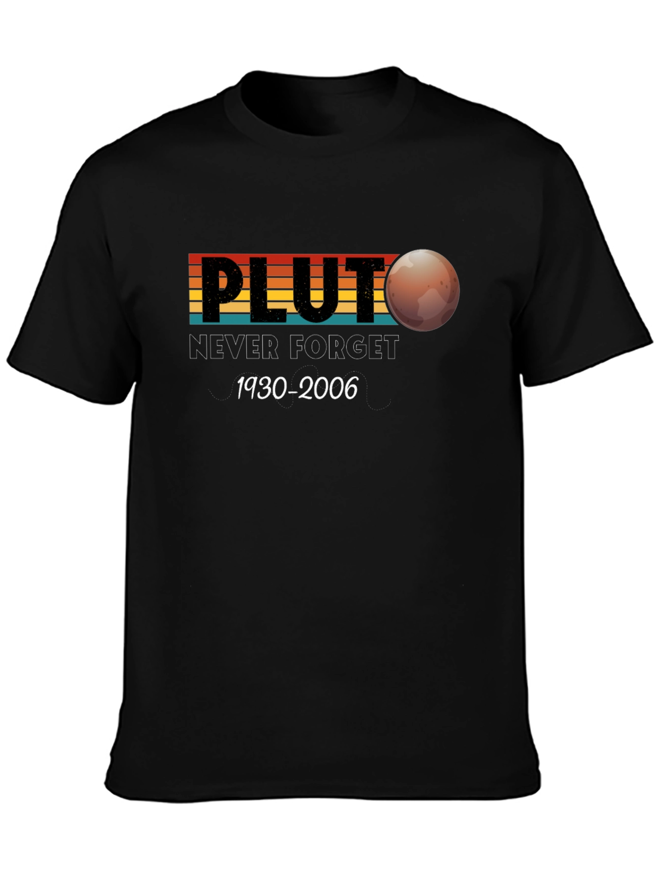 Pluto Never Forget Retro T-Shirt