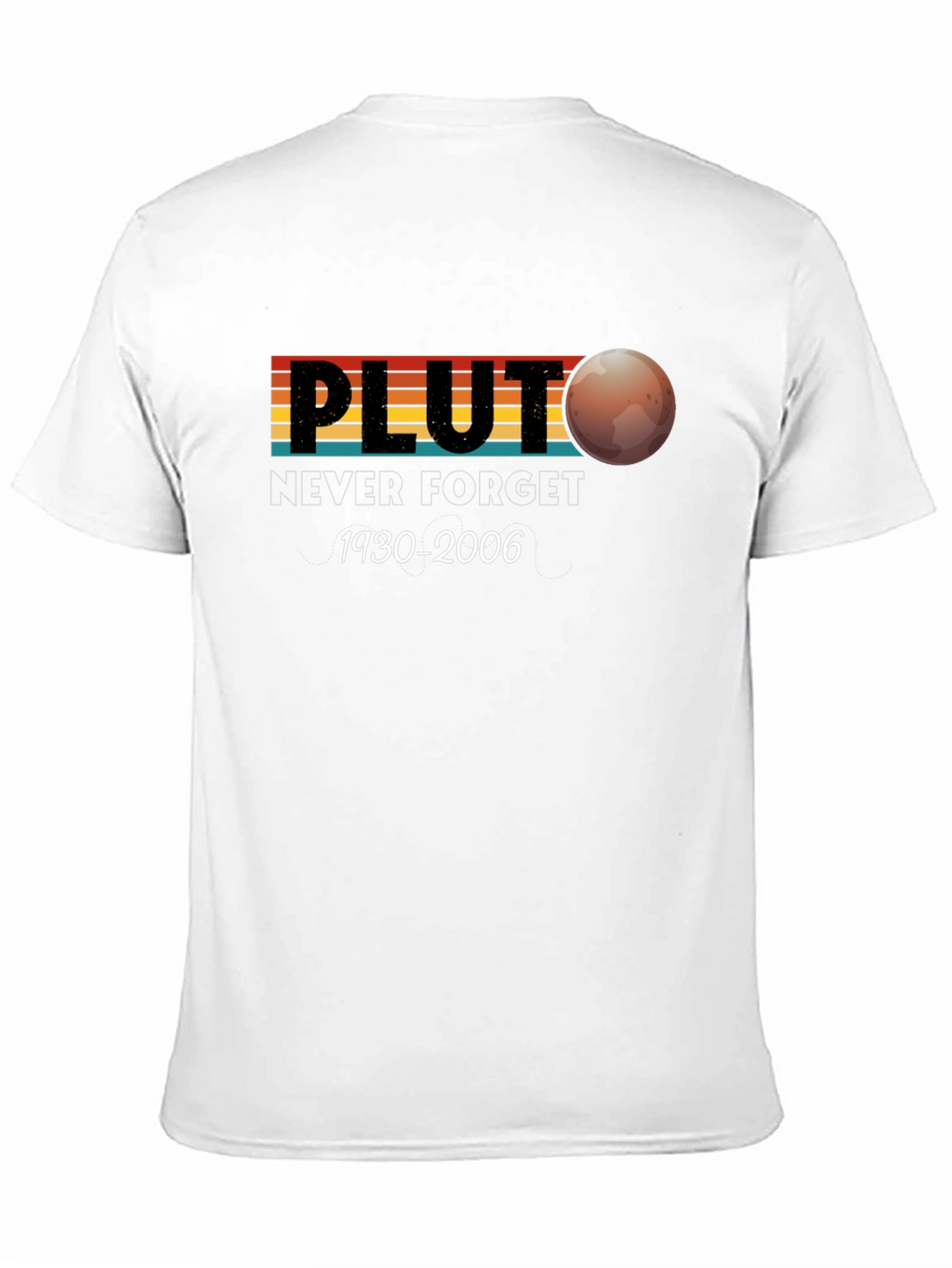 Pluto Never Forget Retro T-Shirt