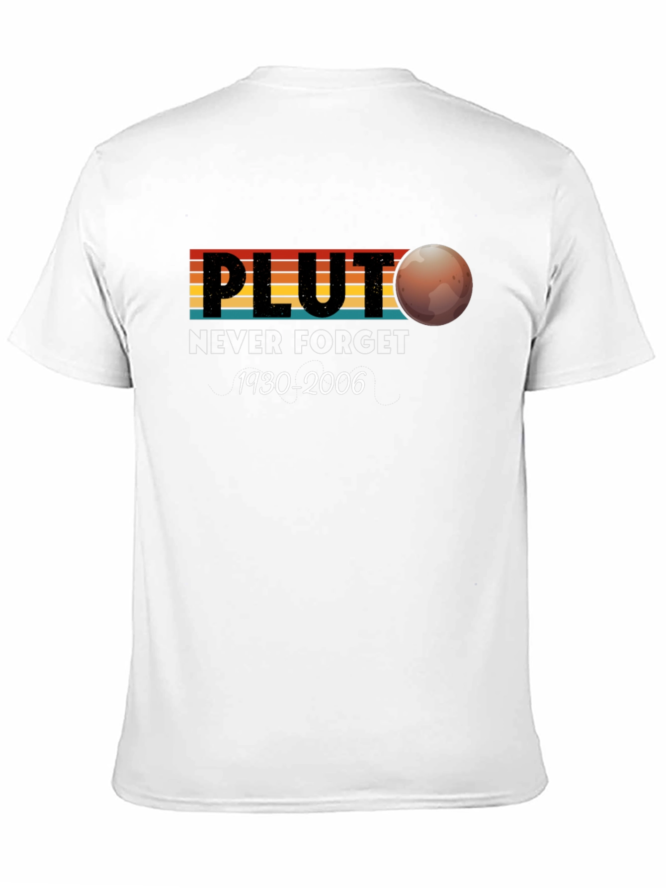 Pluto Never Forget Retro T-Shirt